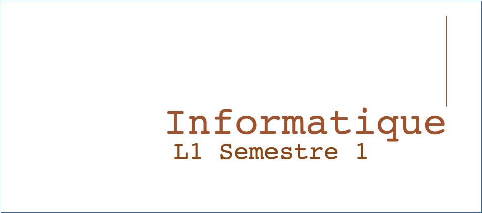 Course Image TU1KXI - Compétences en informatique Semestre 1 : mise à niveau