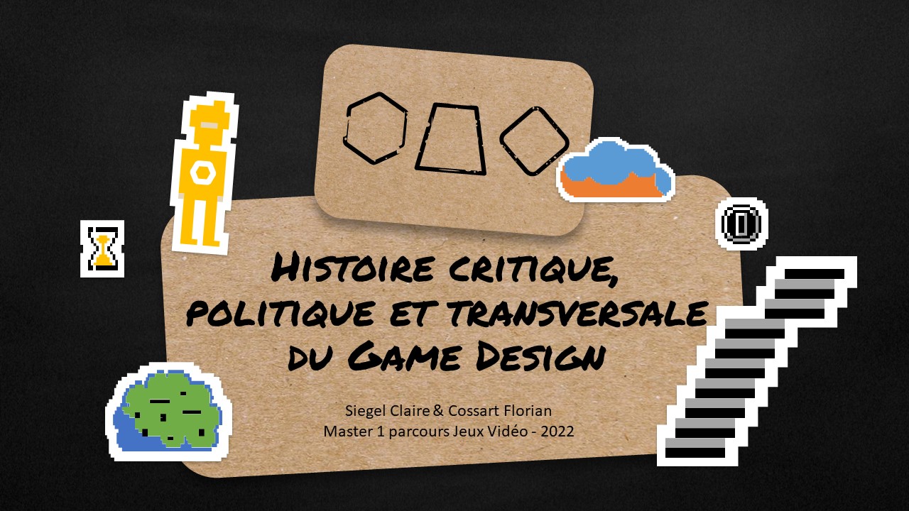 Course Image TW235APJ - Histoire critique, politique et transversale du game design